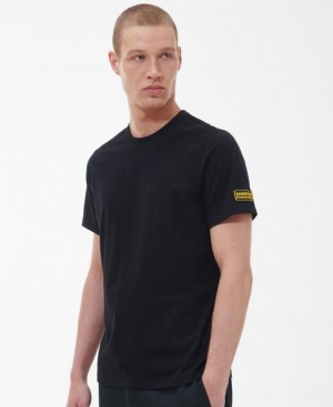 Black Men Barbour International Deviser T-Shirts | US-9157UFNXM