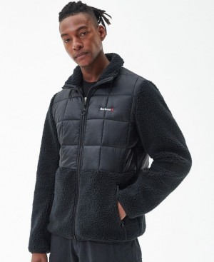 Black Men Barbour Lowfell Fleece | US-5786UESJP