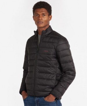 Black Men Barbour Penton Quilted Jacket | US-5632CUHSZ