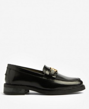 Black Women Barbour Barbury Loafers | US-7586EIKJZ