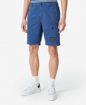 Blue Men Barbour International Cloud Shorts | US-9021EJQMW