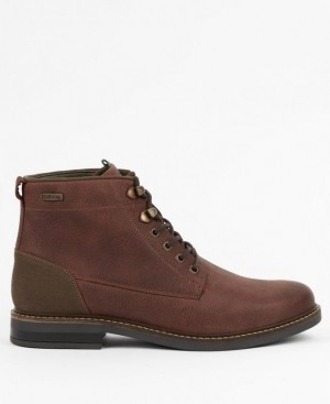 Brown Men Barbour Deckham Boots | US-1857FDYVW