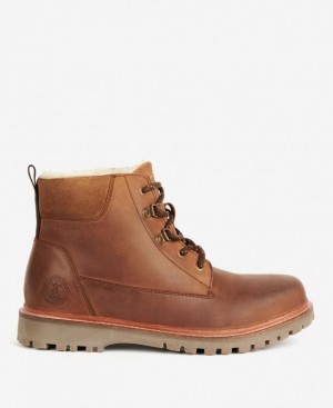 Brown Men Barbour Storr Boots | US-1590TESYA