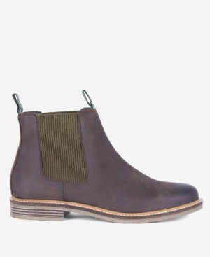 Chocolate Men Barbour Farsley Chelsea Boots | US-9823MANBK