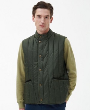 Dark Green Men Barbour Farndale Vest | US-4607ZMLGE