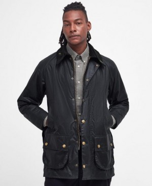 Dark Grey Men Barbour 40th Anniversary Beaufort Waxed Jacket | US-4879JLRIY