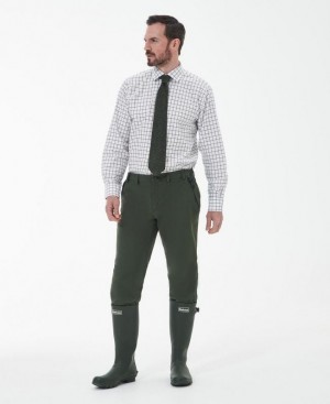 Green Men Barbour Swinton Active Pants | US-1038IKHAB