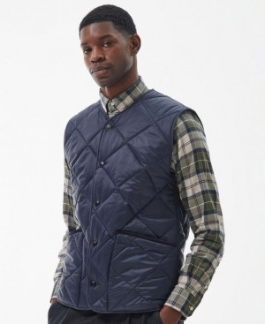 Indigo Men Barbour Liddesdale Vest | US-0175PNQKM