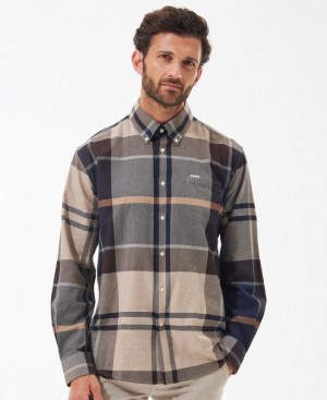 Multicolor Men Barbour Bearpark Regular Shirts | US-7386BPWON