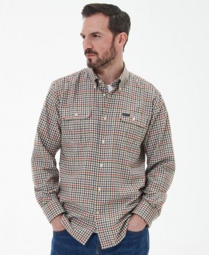 Multicolor Men Barbour Foss Regular Shirts | US-6735RYHWN