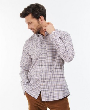 Multicolor Men Barbour Shadwell Country Active Shirts | US-5092SWYLB