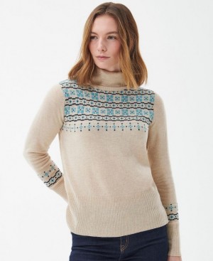 Multicolor Women Barbour Herring Knitted Sweater | US-2601JXNET