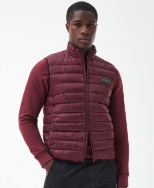 Red Men Barbour International Tourer Reed Vest | US-3049HROMC