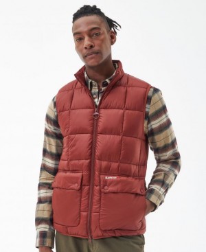 Red Men Barbour Ridge Vest | US-4538VAKMW