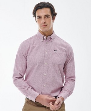 Rose Men Barbour Turner Tailored Shirts | US-4653KWPAO