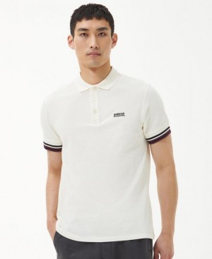 White Men Barbour International Metropolis Polo Shirt | US-0318SWCAD