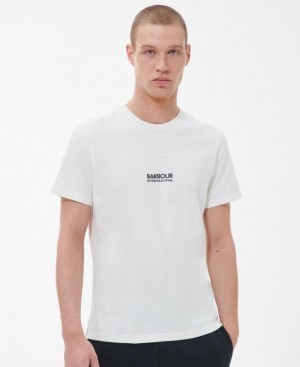 White Men Barbour International Multi T-Shirts | US-4023LWGKY