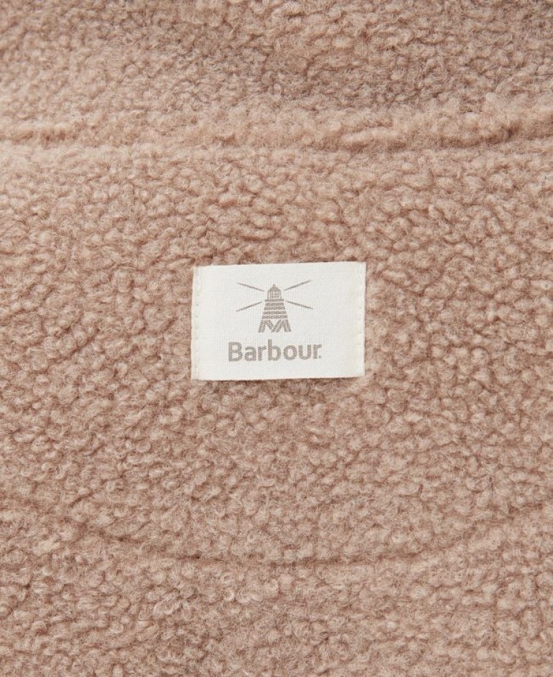 Beige Women Barbour Mersea Fleece | US-2861MIWAP