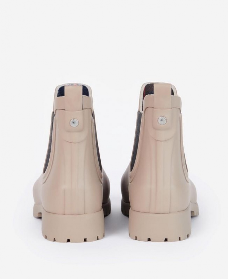 Beige Women Barbour Wilton Wellingtons Rain Boots | US-9415WXCAB