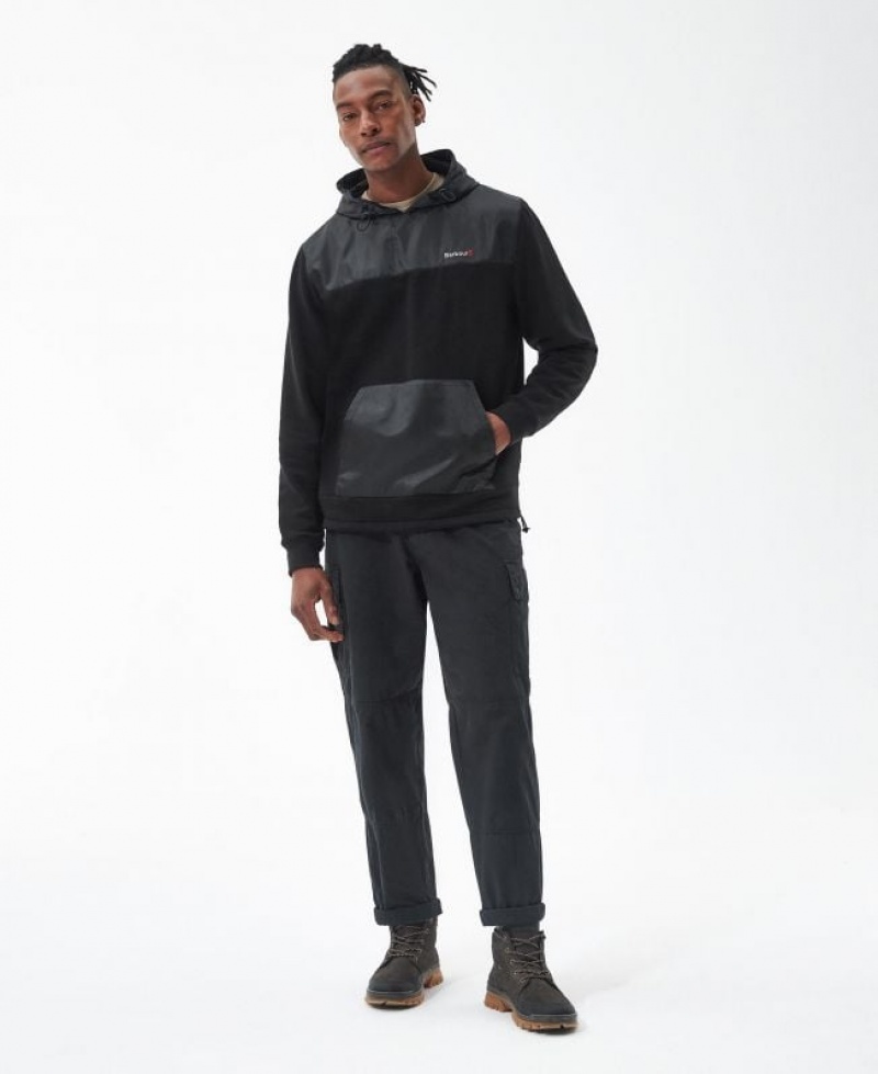 Black Men Barbour Bowfell Hoodie | US-9306WCHJE