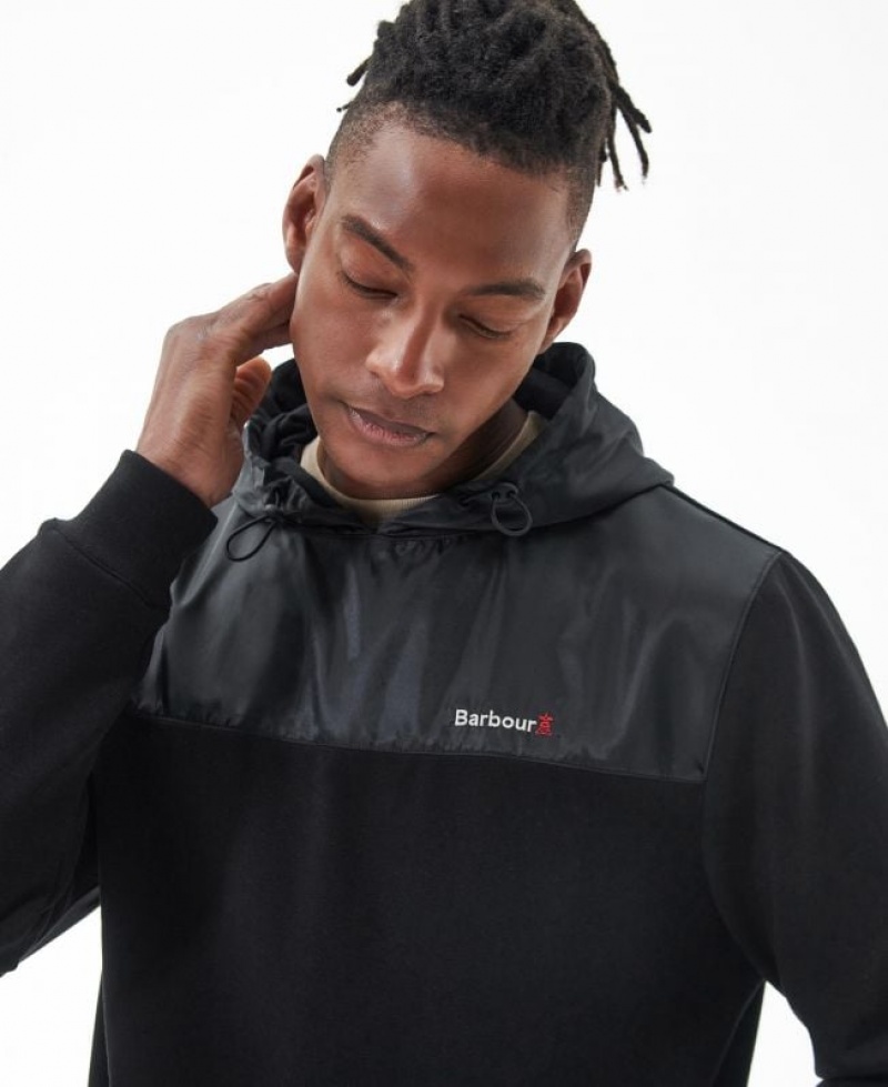 Black Men Barbour Bowfell Hoodie | US-9306WCHJE