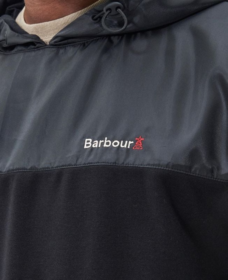 Black Men Barbour Bowfell Hoodie | US-9306WCHJE