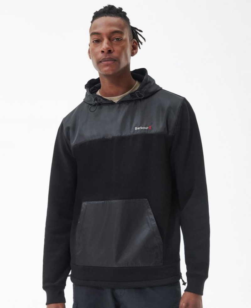 Black Men Barbour Bowfell Hoodie | US-9306WCHJE