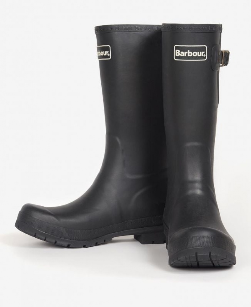 Black Men Barbour Cirrus Wellingtons Rain Boots | US-3284RPBVN