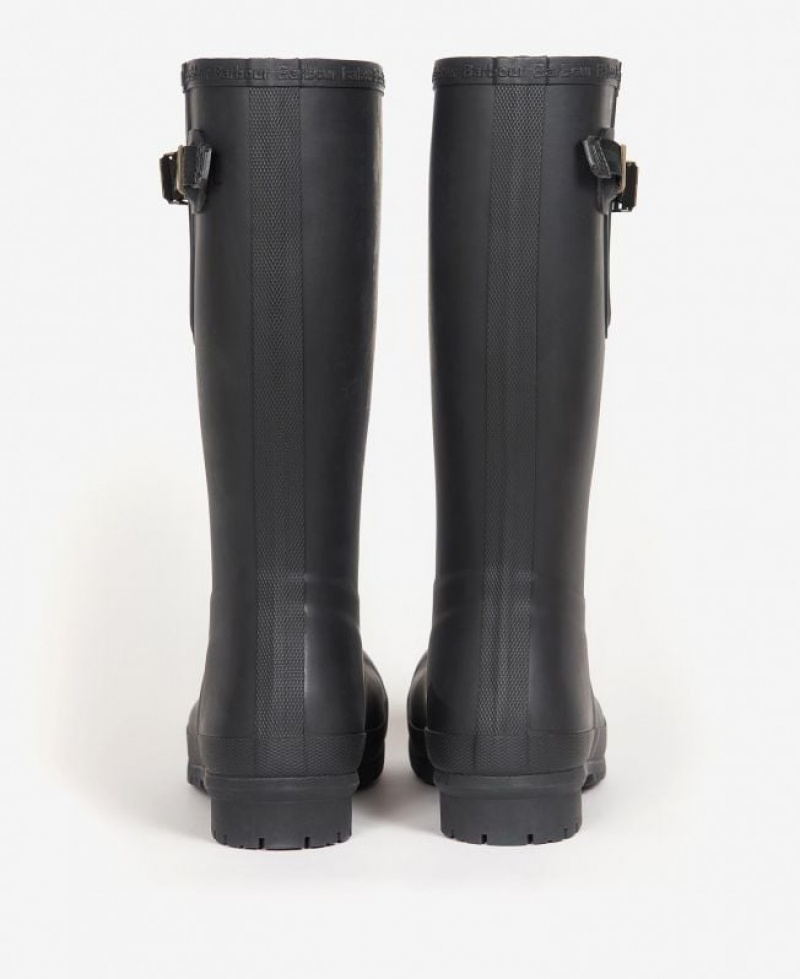 Black Men Barbour Cirrus Wellingtons Rain Boots | US-3284RPBVN