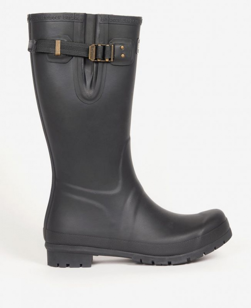 Black Men Barbour Cirrus Wellingtons Rain Boots | US-3284RPBVN