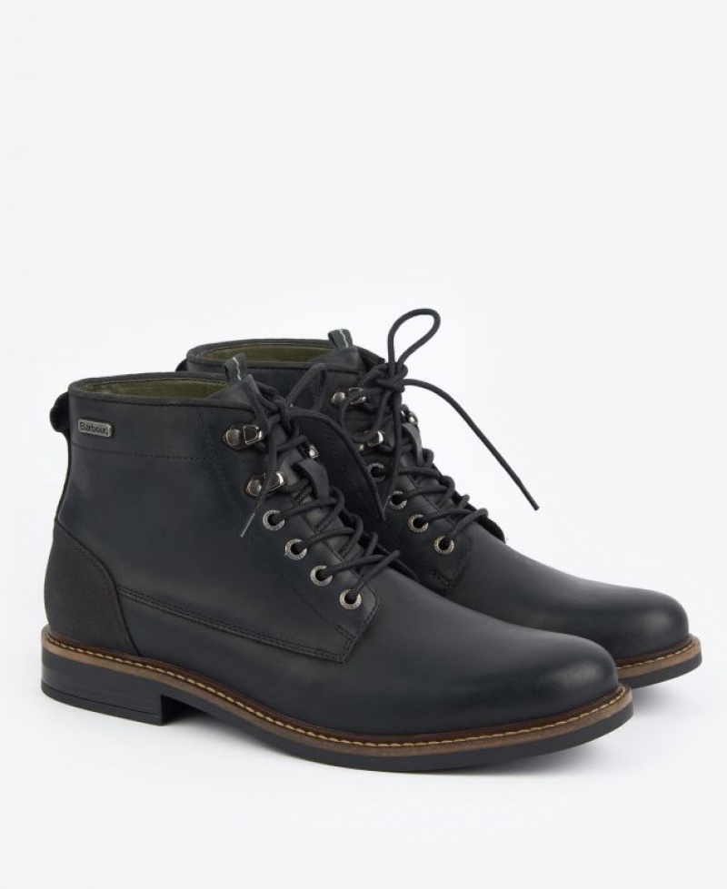 Black Men Barbour Deckham Boots | US-5920YPTFS