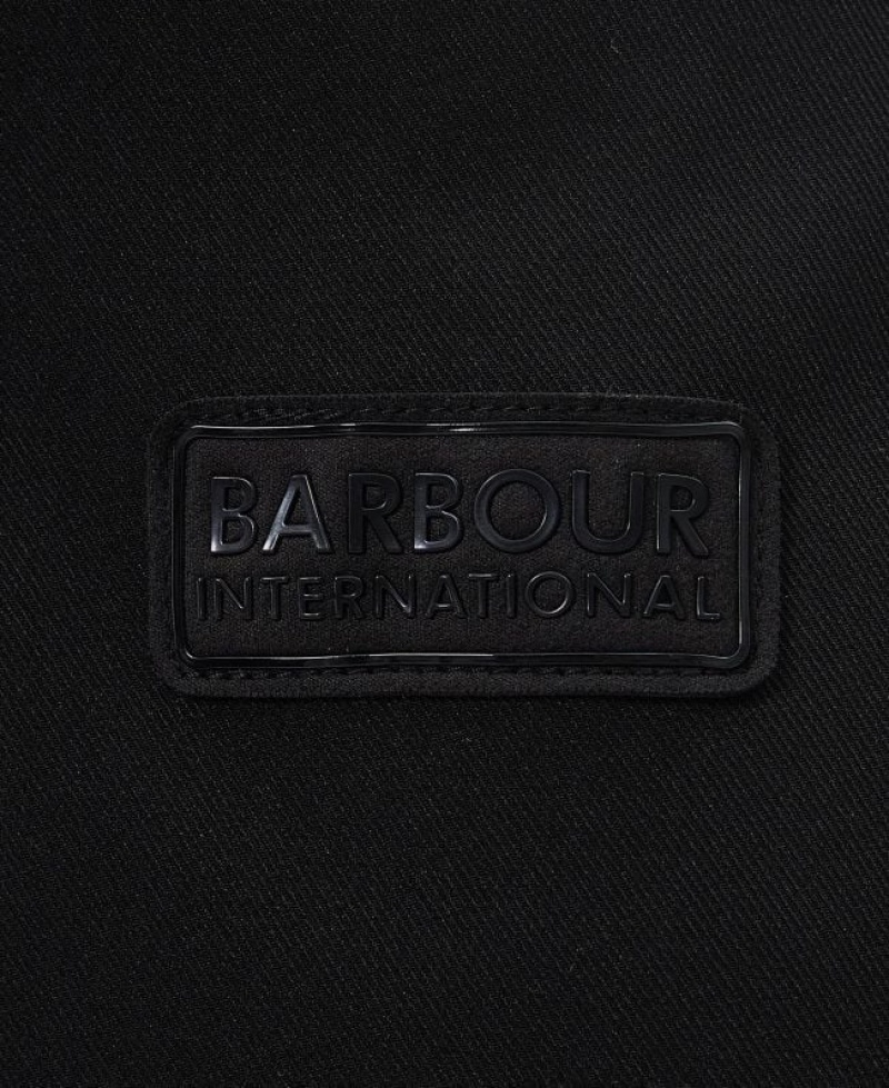 Black Men Barbour International Aspect Overshirt | US-6380YKBCZ