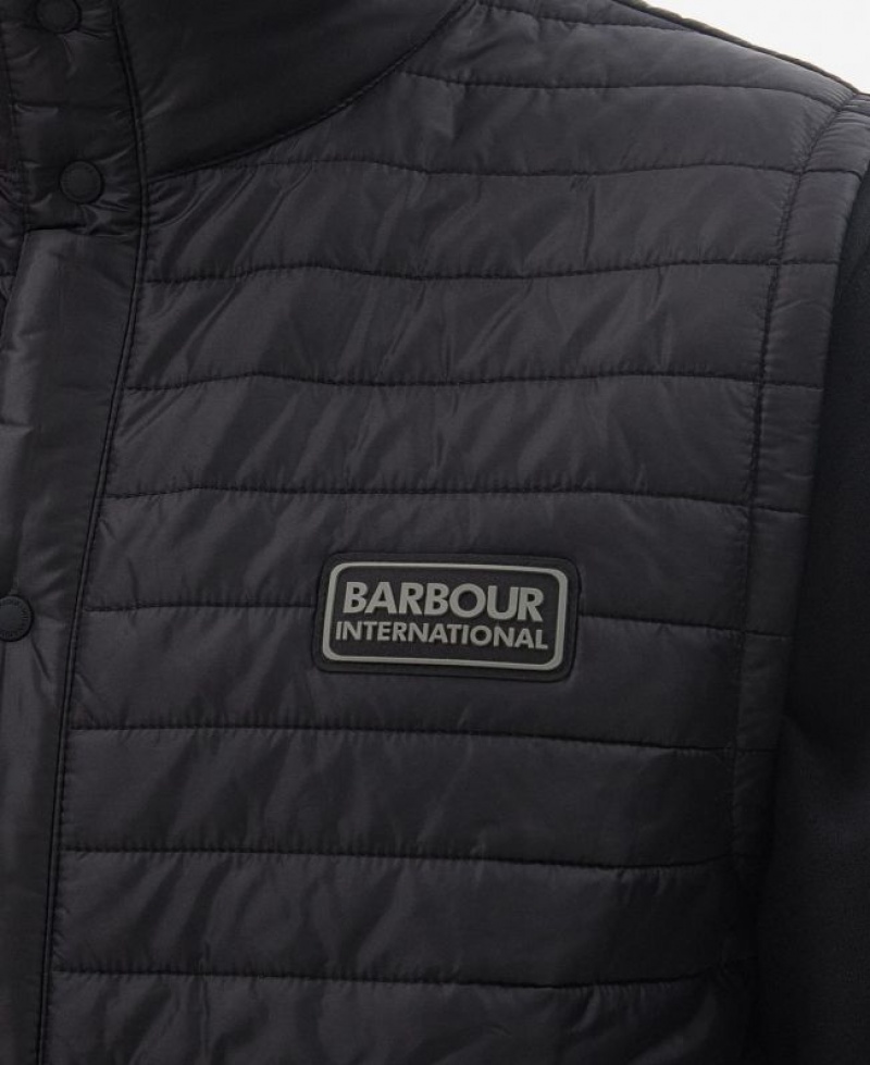 Black Men Barbour International Belgrave Vest | US-1407DALPS