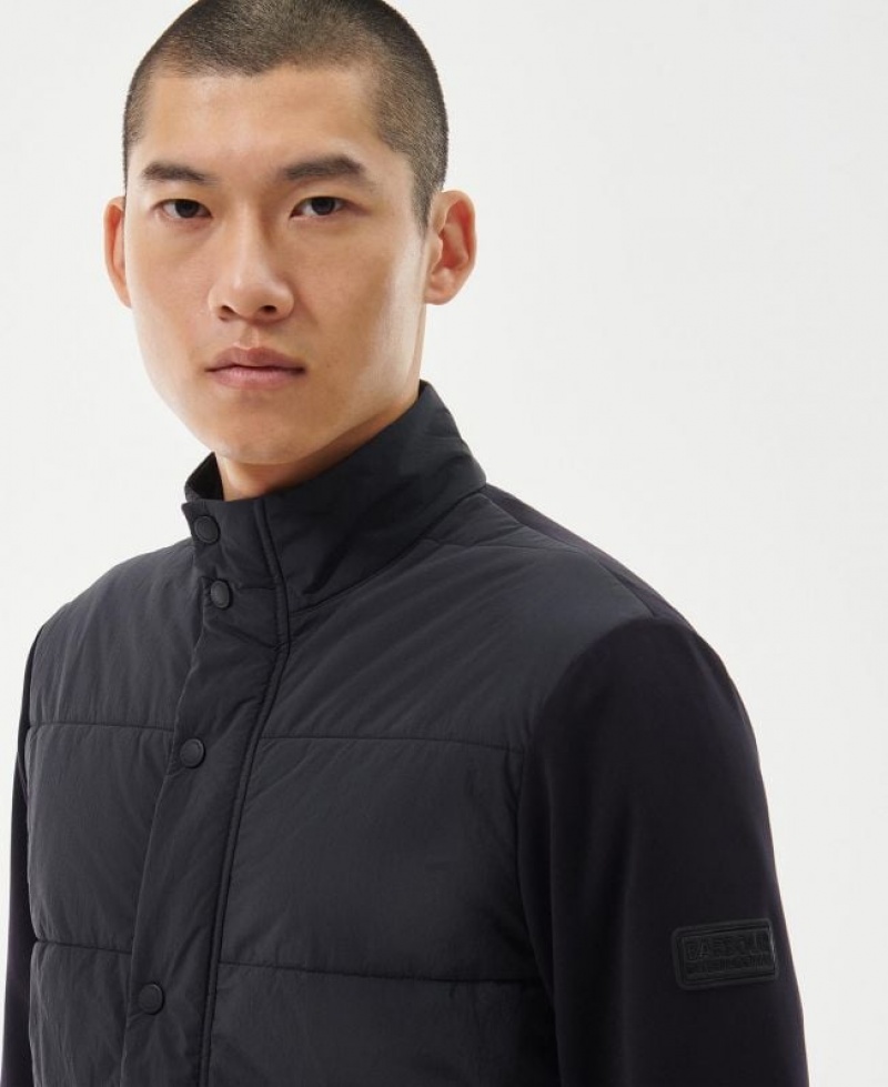 Black Men Barbour International Bheinn Quilted Jacket | US-9712HTCPI