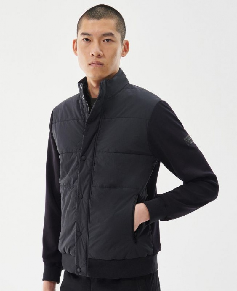 Black Men Barbour International Bheinn Quilted Jacket | US-9712HTCPI