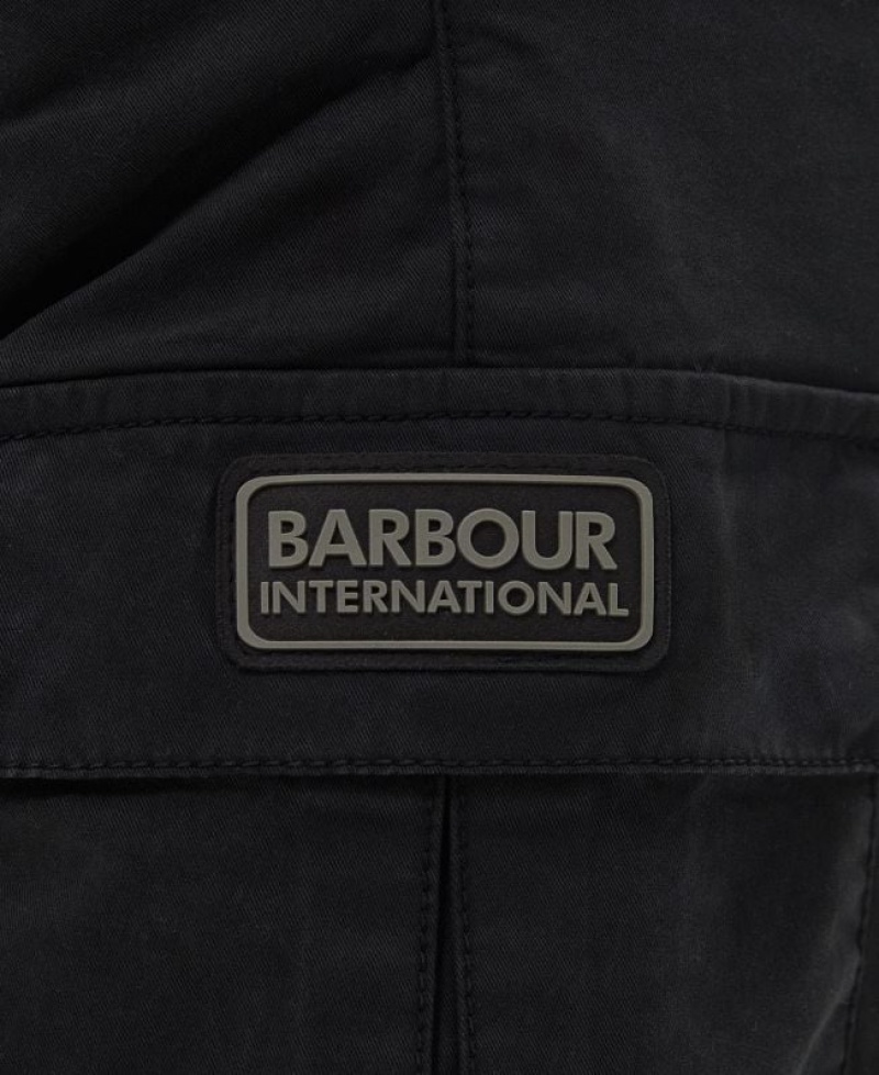 Black Men Barbour International Form Pants | US-3908NHKSA