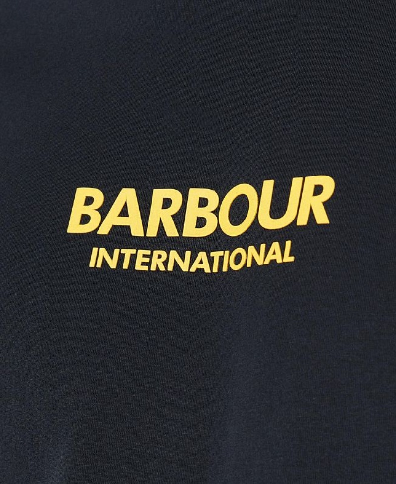 Black Men Barbour International Formula T-Shirts | US-6502PLHYZ