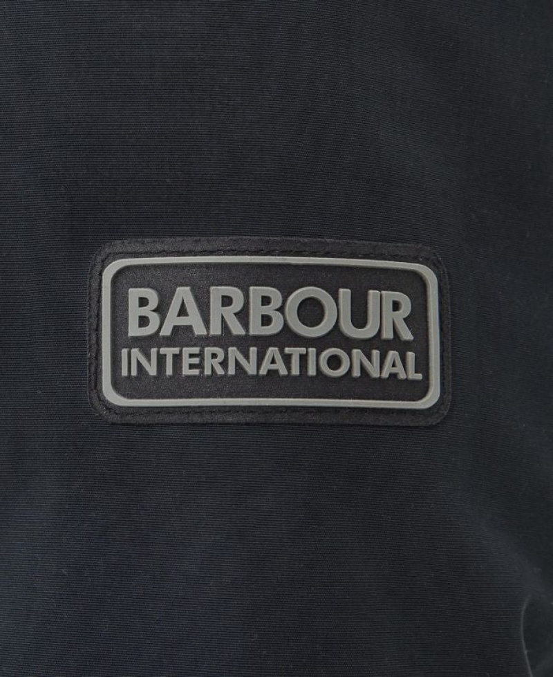 Black Men Barbour International Handle Waterproof Jacket | US-4109CJXIL