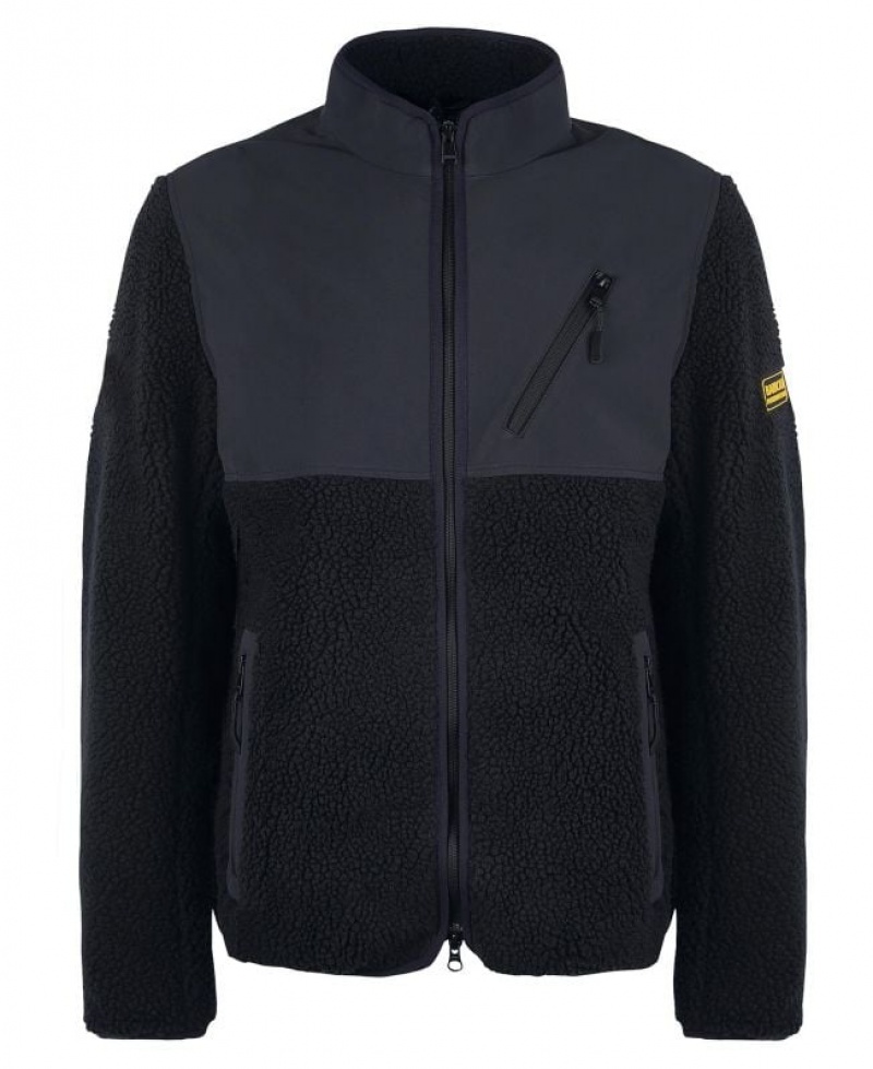 Black Men Barbour International Tech Fleece | US-1423KVZTB