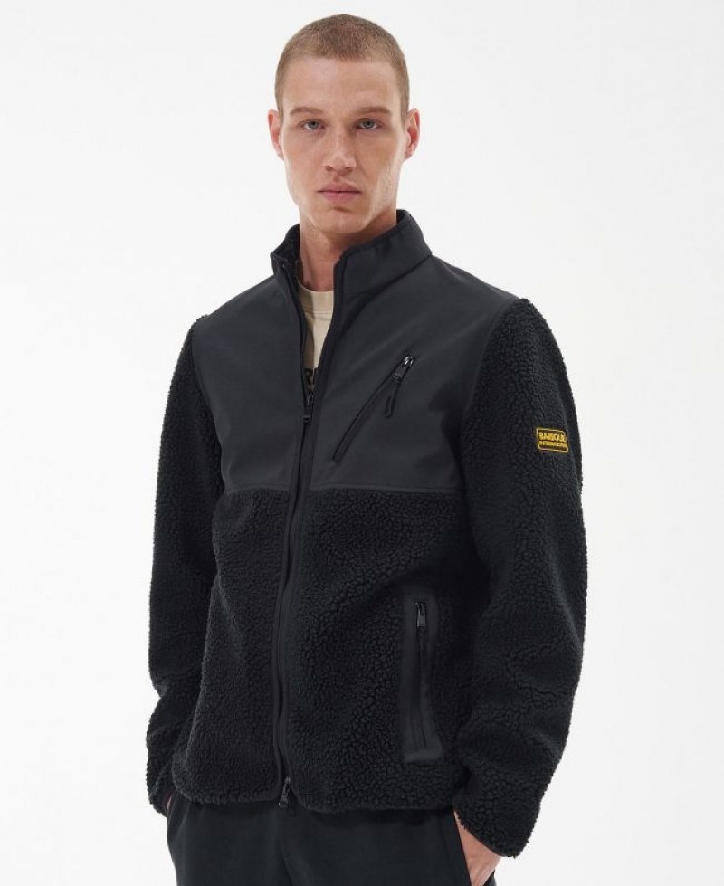 Black Men Barbour International Tech Fleece | US-1423KVZTB