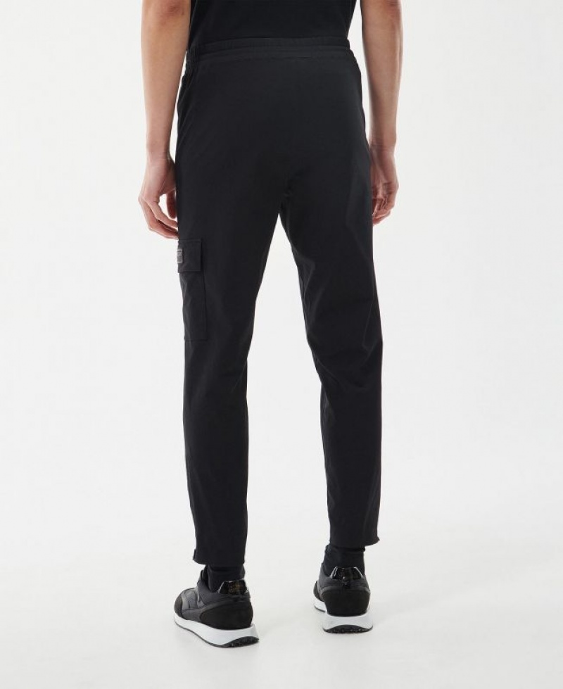 Black Men Barbour International Tech Pants | US-8960EPTMW