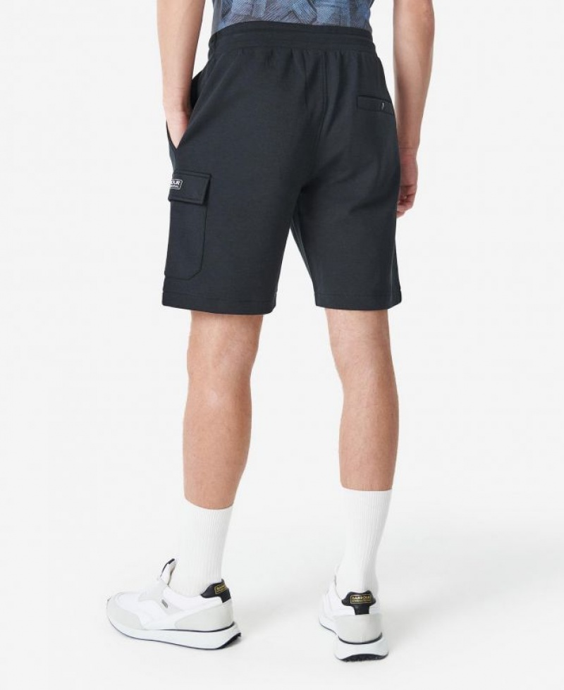 Black Men Barbour International Voyager Shorts | US-4216LOPZX