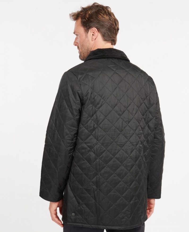 Black Men Barbour Liddesdale® Quilted Jacket | US-0138FSBZY