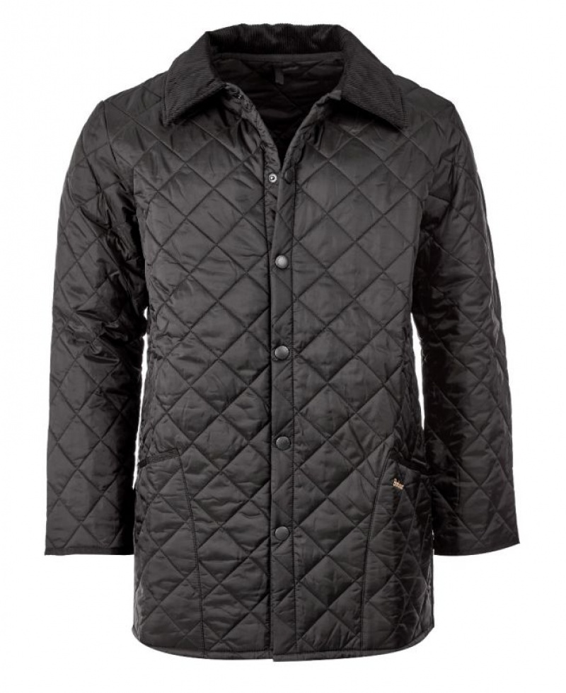 Black Men Barbour Liddesdale® Quilted Jacket | US-0138FSBZY