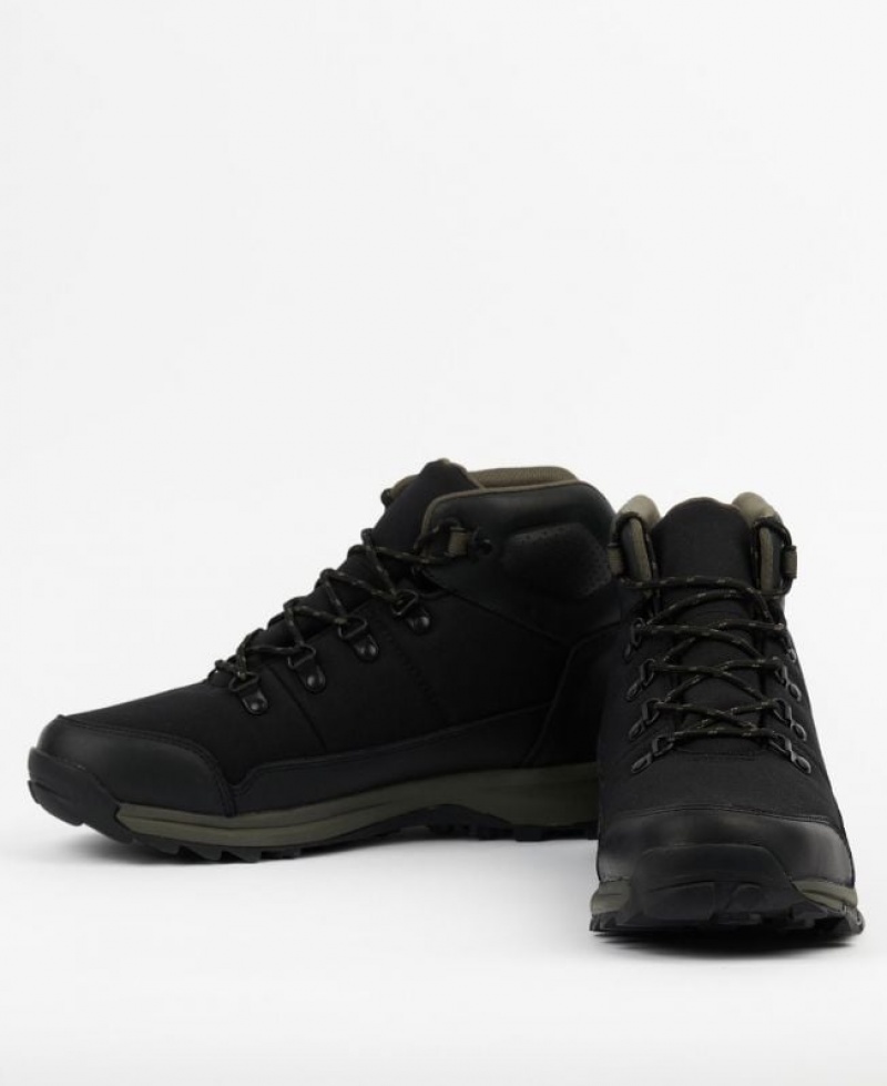 Black Men Barbour Malvern Boots | US-1748APMHN