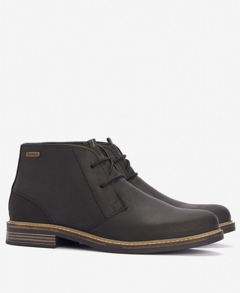 Black Men Barbour Readhead Chukka Boots | US-9218XZTYC