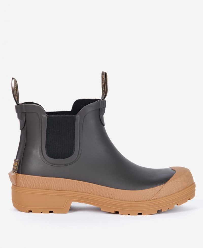 Black Men Barbour Storm Wellingtons Rain Boots | US-7150YBMHX