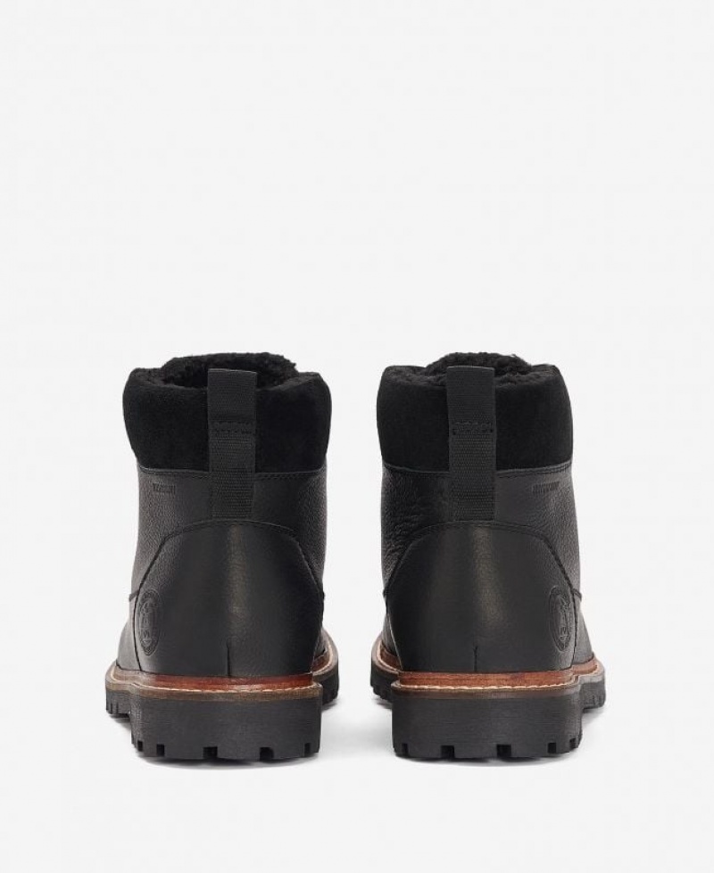 Black Men Barbour Storr Boots | US-5860OACEU