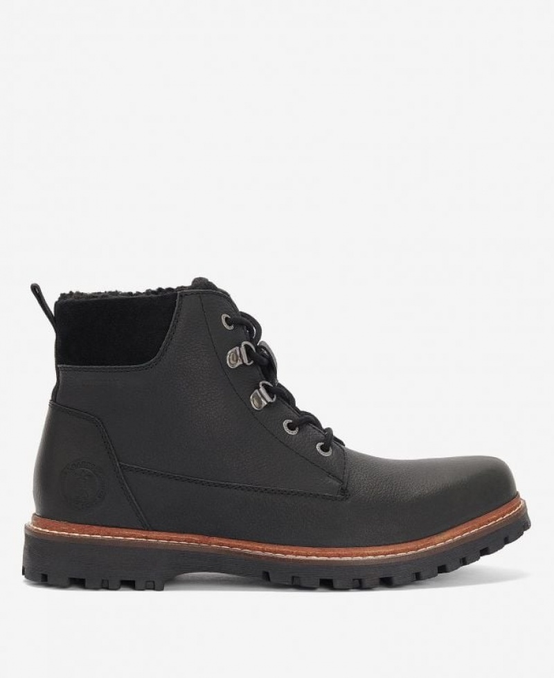 Black Men Barbour Storr Boots | US-5860OACEU