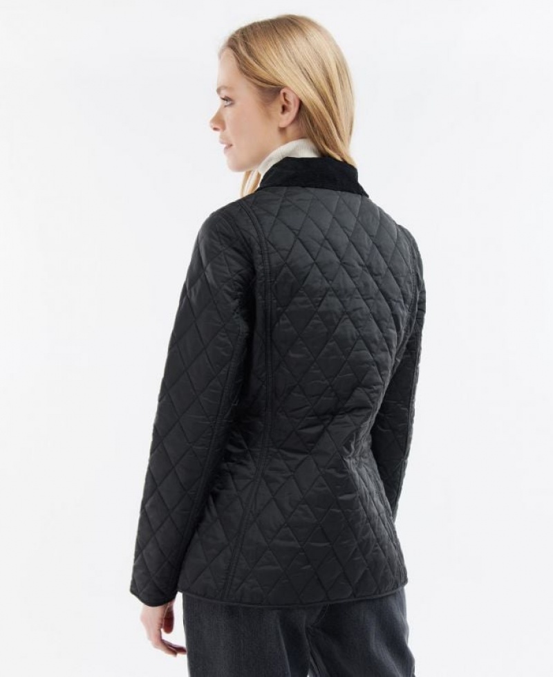 Black Women Barbour Annandale Quilted Jacket | US-4675ADBNG